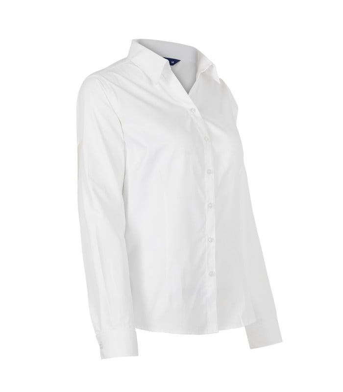 Blusa Trevira Light Manga Larga Mujer - Blanco