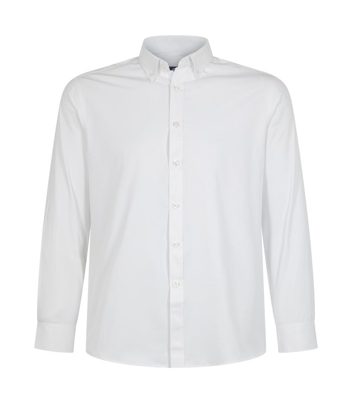 Camisa Trevira Light Manga Larga Hombre - Blanco