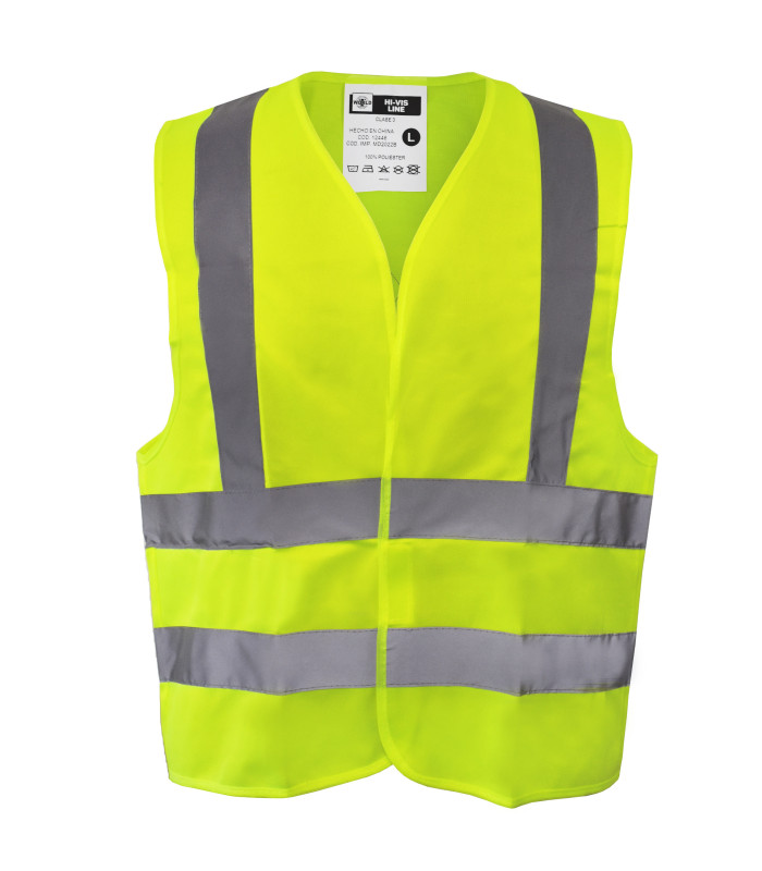 Chaleco Reflectivo Clase 3 Hombre - Amarillo