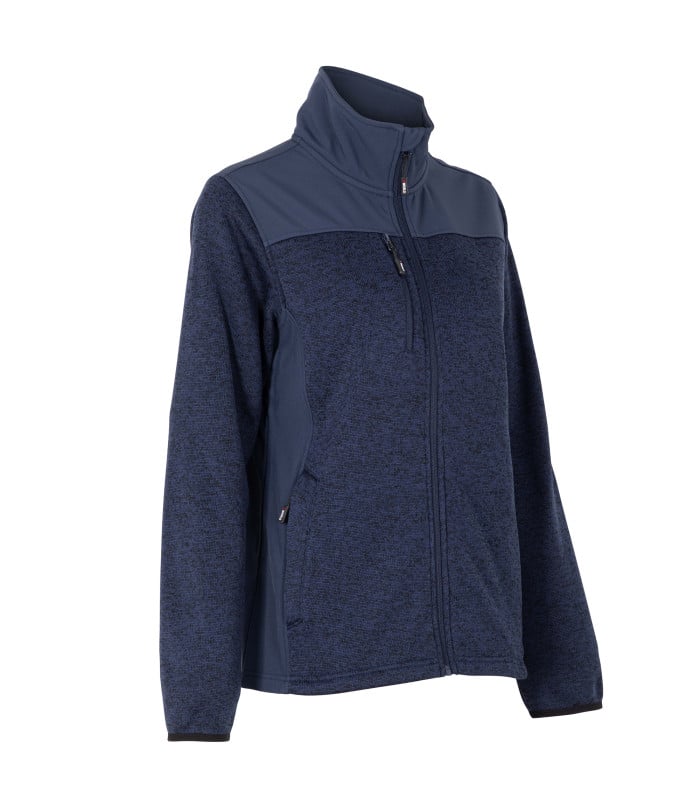 Chaqueta Knit Fleece Executive Line Mujer M/L - Azul