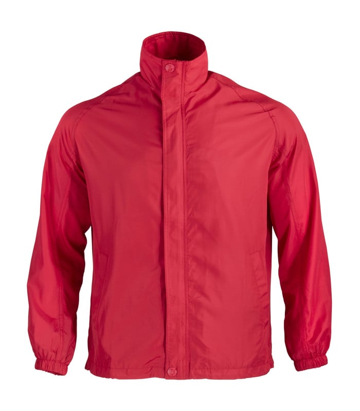 Cortaviento Basic Manga Larga Hombre - Rojo