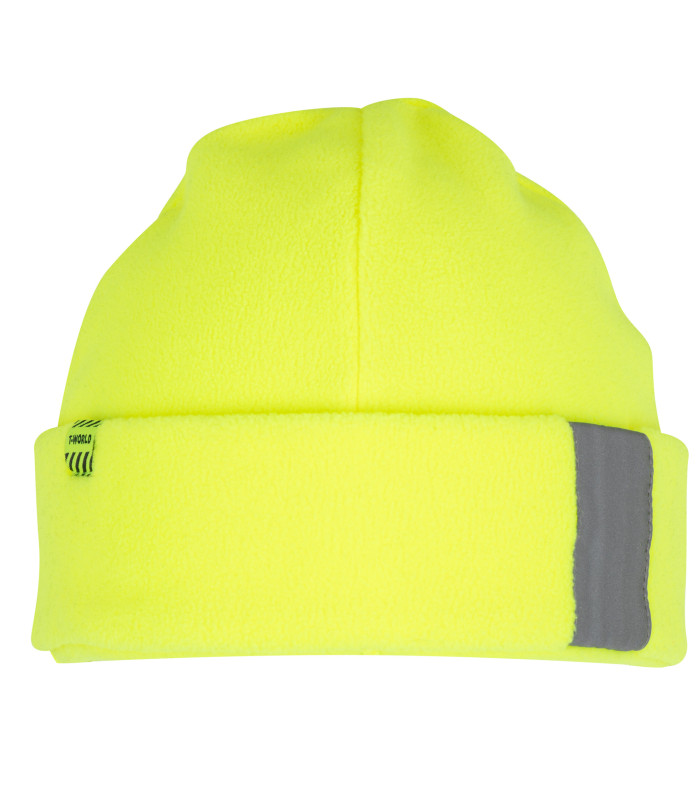 Gorro Térmico Microfleece Alta Visibilidad - Amarillo