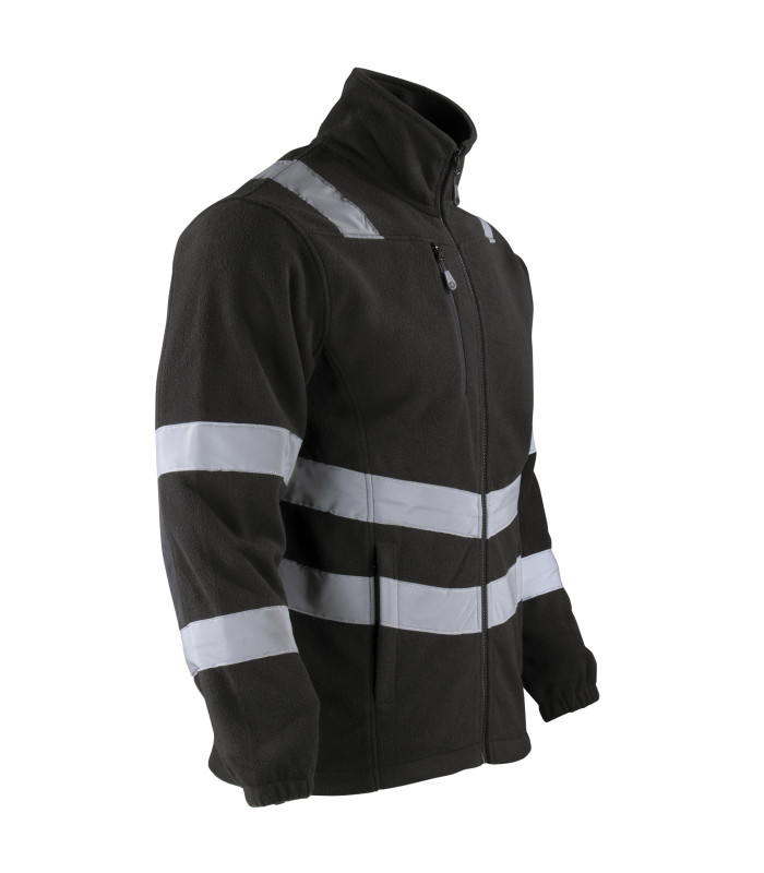 Micropolar Iron Line Cinta Reflectiva Manga Larga Hombre - Gris Oscuro