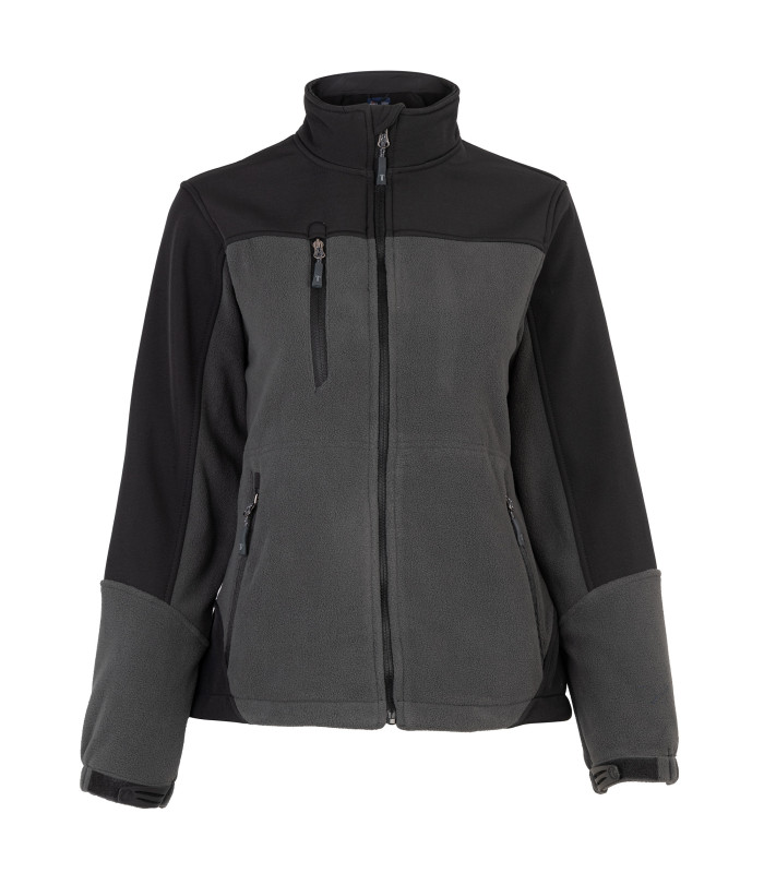 Micropolar Navigator Manga Larga Mujer 100% Poliéster - Gris Oscuro