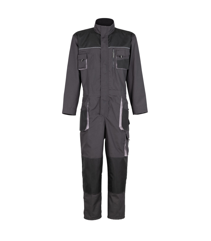 Overol Actium Canvas Hombre - Gris Oscuro