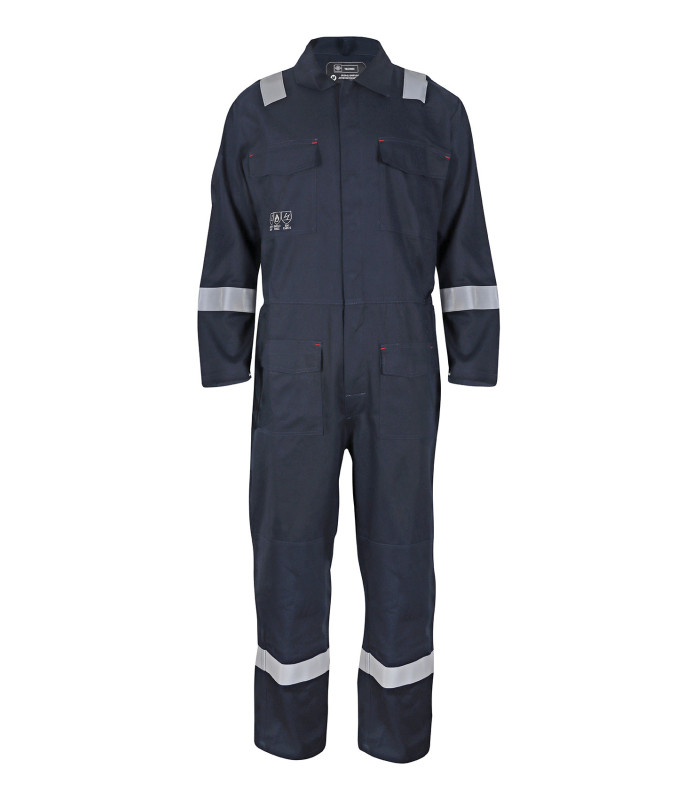 Overol Ignífugo Antiestático Technic Hombre 100% Algodón - Azul