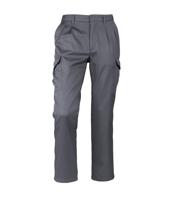 Pantalón Cargo Executive Hombre 65% Poliéster 35% Algodón - Gris