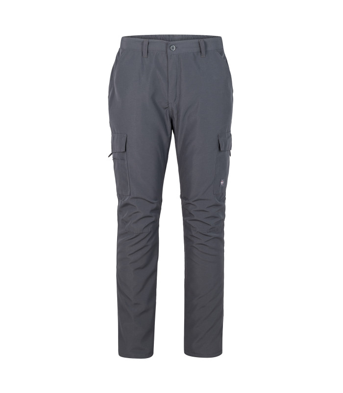 Pantalón Cargo Poplin Forro Polar Hombre 100% Poliéster - Gris