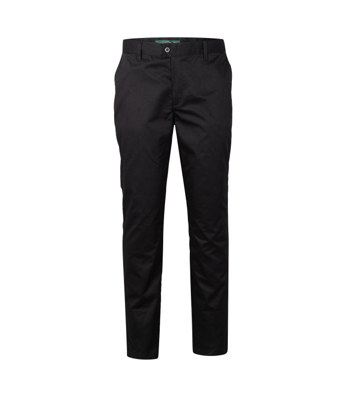 Pantalón Classic S/Pinza Hombre 65% Poliéster 35% Algodón - Negro