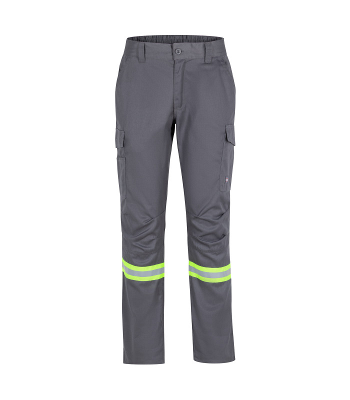 Pantalón Gabardina Dual con Cinta Día/Noche Hombre - Gris