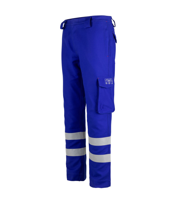 Pantalón Ignífugo Antiestático Technic Hombre 100% Algodón - Azulino