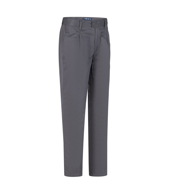 Pantalón Premium Hombre 65% Poliéster 35% Algodón - Gris