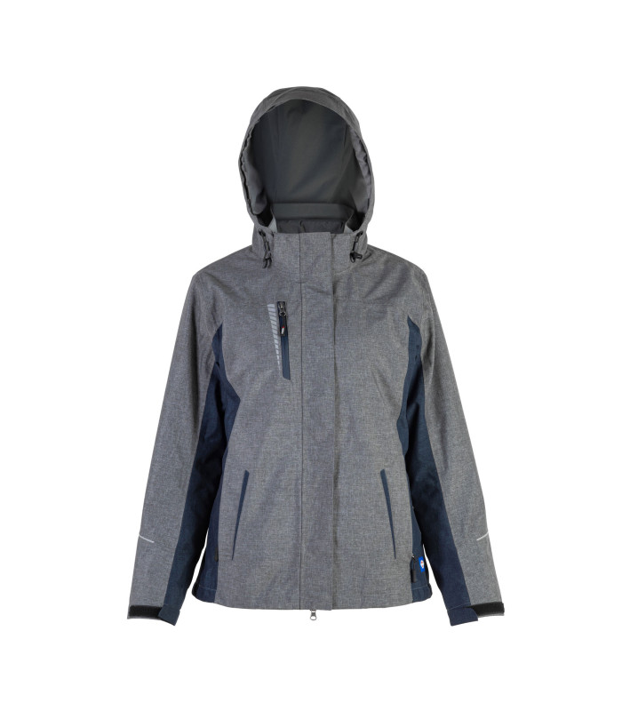 Parka 3 en 1 Desmontable Secuoya Manga Larga Mujer - Gris