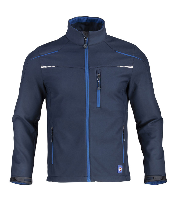 Parka Pangue Softshell Outwork Manga Larga Hombre - Azul