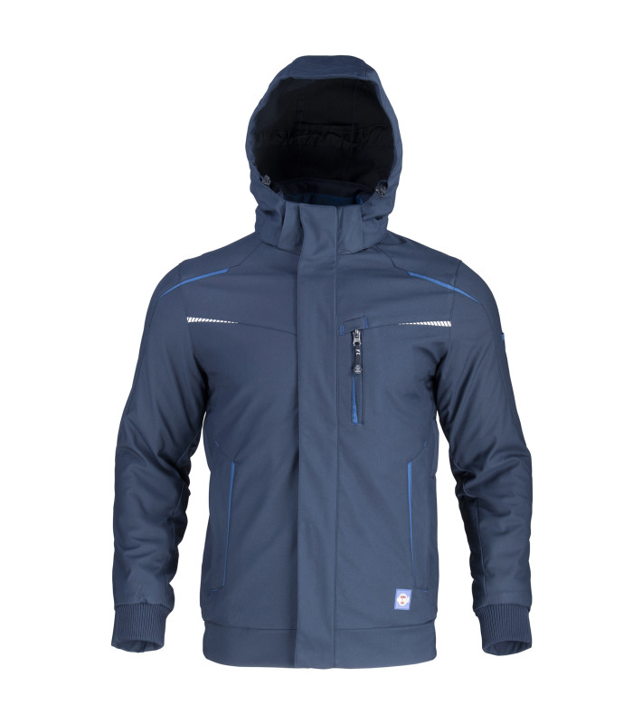 Parka Ralco Softshell Térmica Manga Larga Hombre - Azul