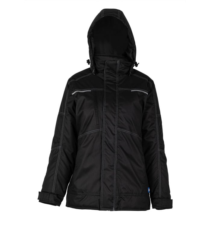 Parka Térmica Alerce Certificada Manga Larga Mujer - Negro