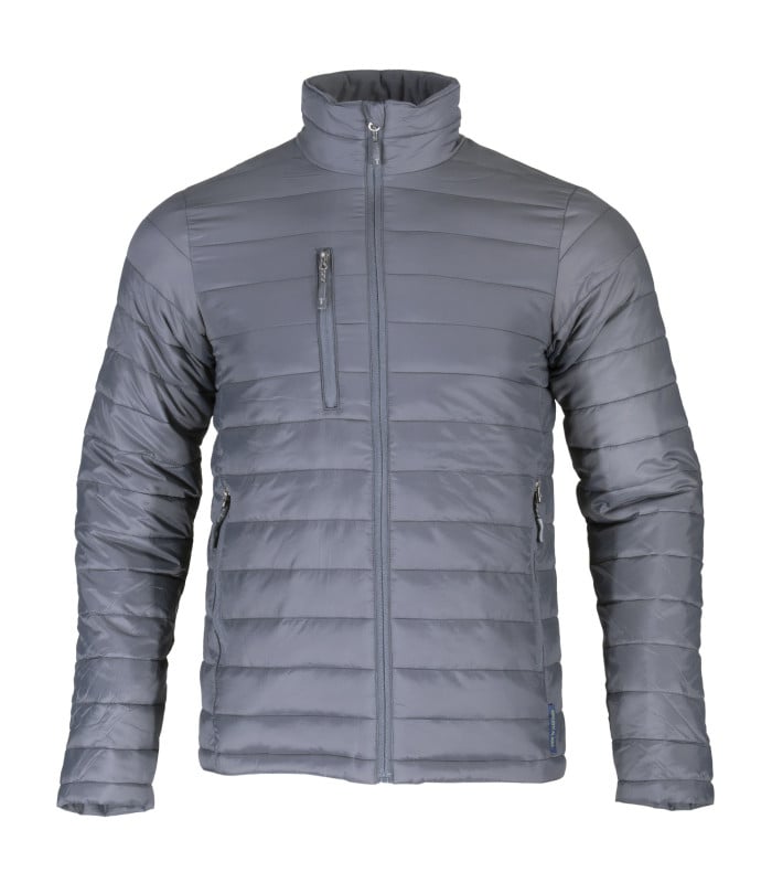 Parka Térmica Light Manga Larga Hombre - Gris