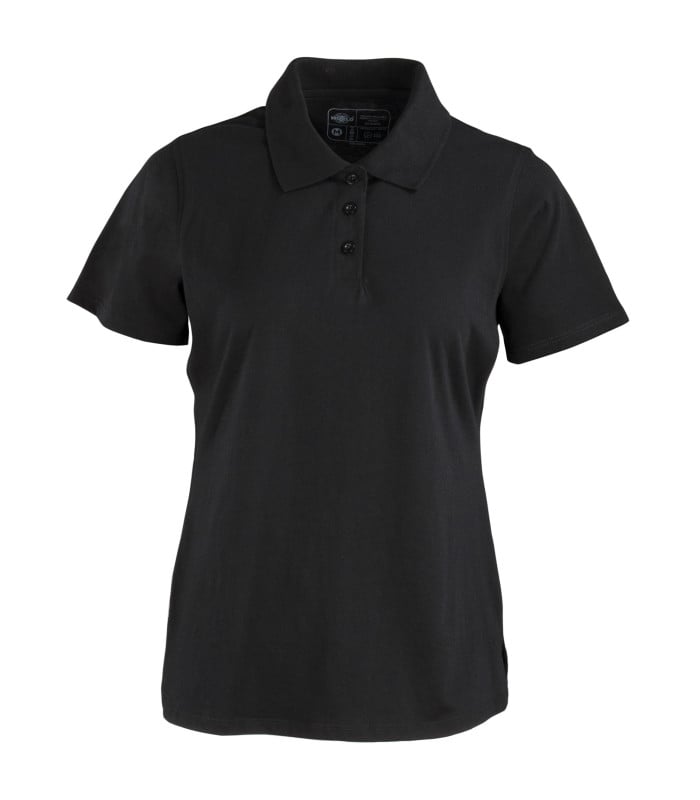 Polera Polo Dryfresh Smooth® 60% Algodón Manga Corta Mujer - Azul Marino