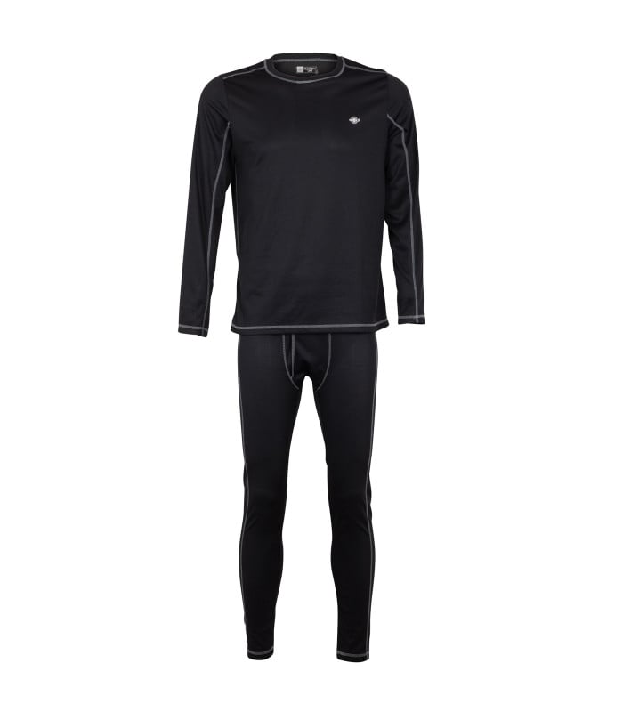 Primera Capa Practical Line Hombre Manga Larga - Negro